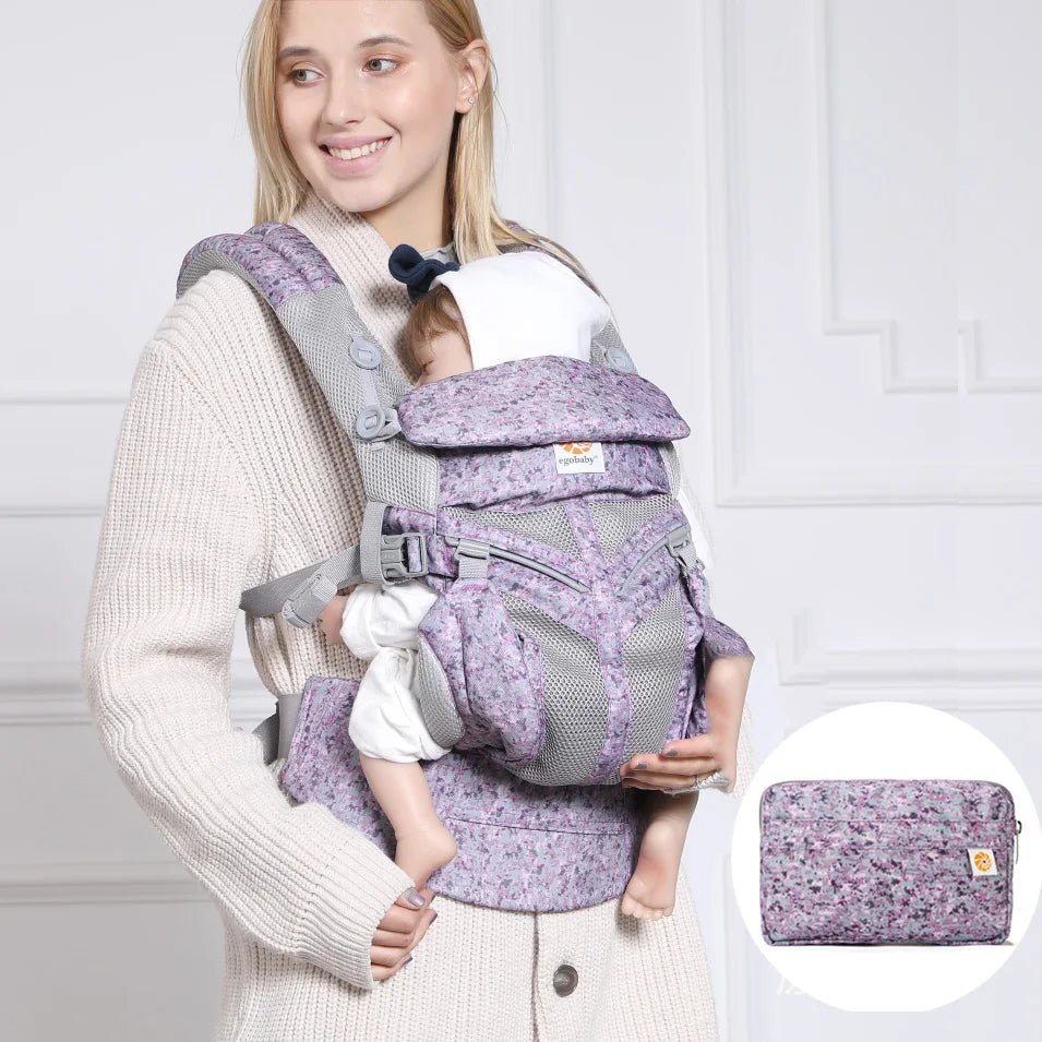 BreathBabyBag™ - Mauve Lavande - L'aventure Bébé