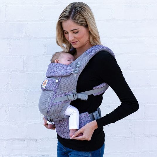 BreathBabyBag™ - Mauve Lavande - L'aventure Bébé