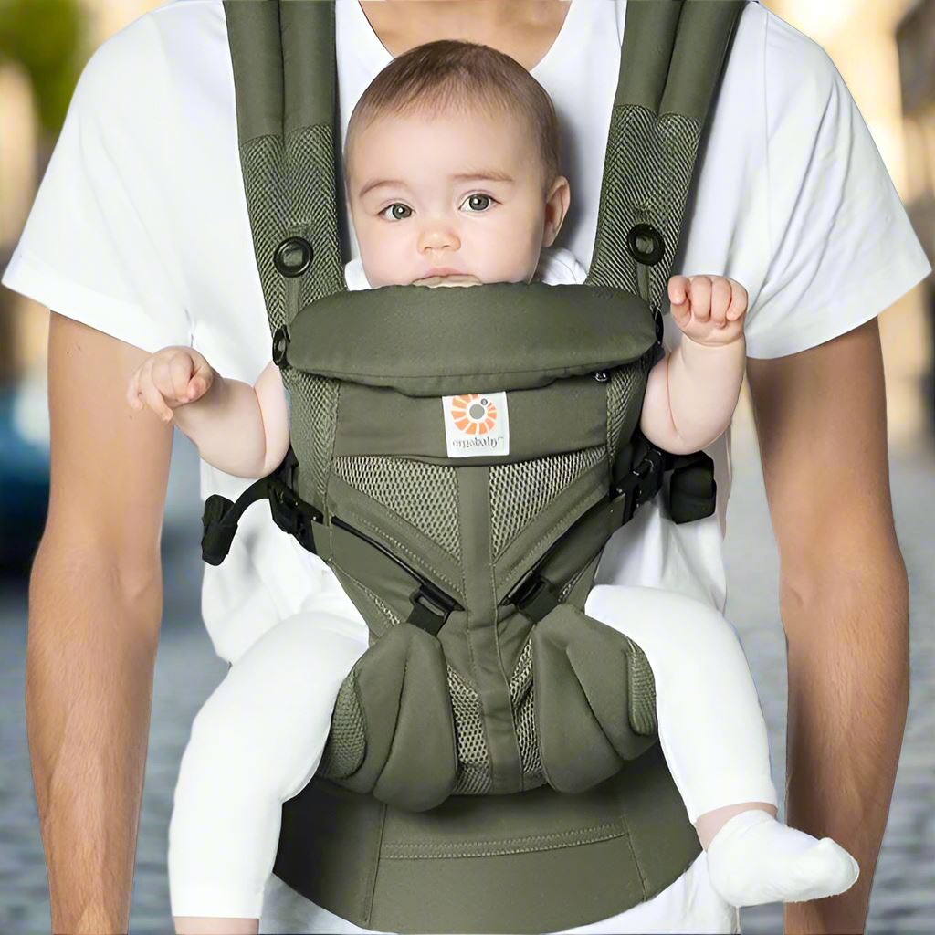 BreathBabyBag™ - Vert Olive - L'aventure Bébé