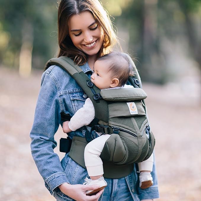 BreathBabyBag™ - Vert Olive - L'aventure Bébé